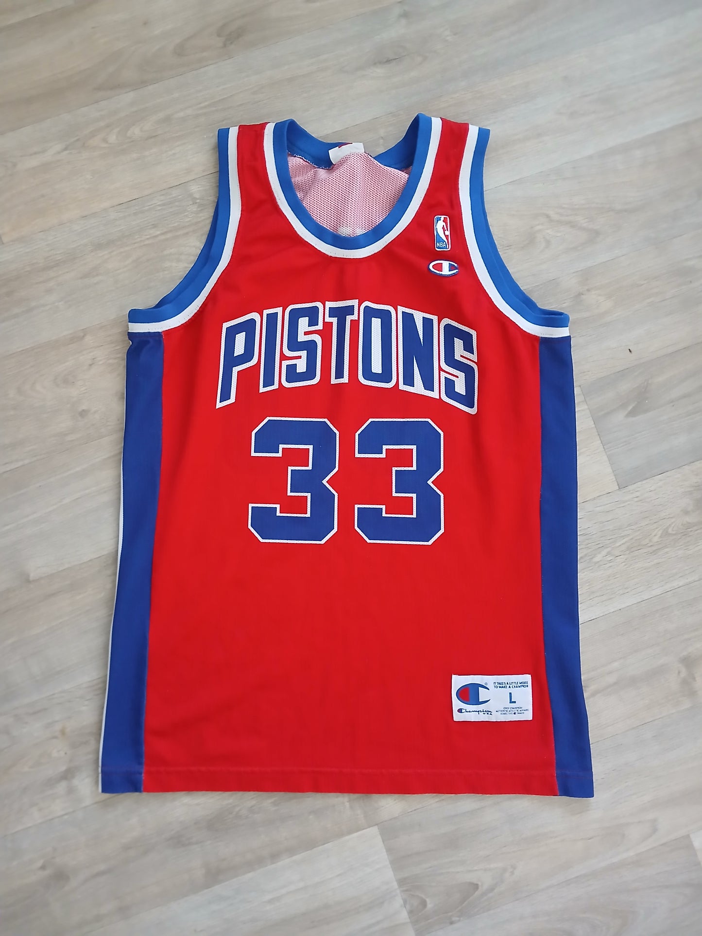Grant Hill Detroit Pistons Jersey Size Large