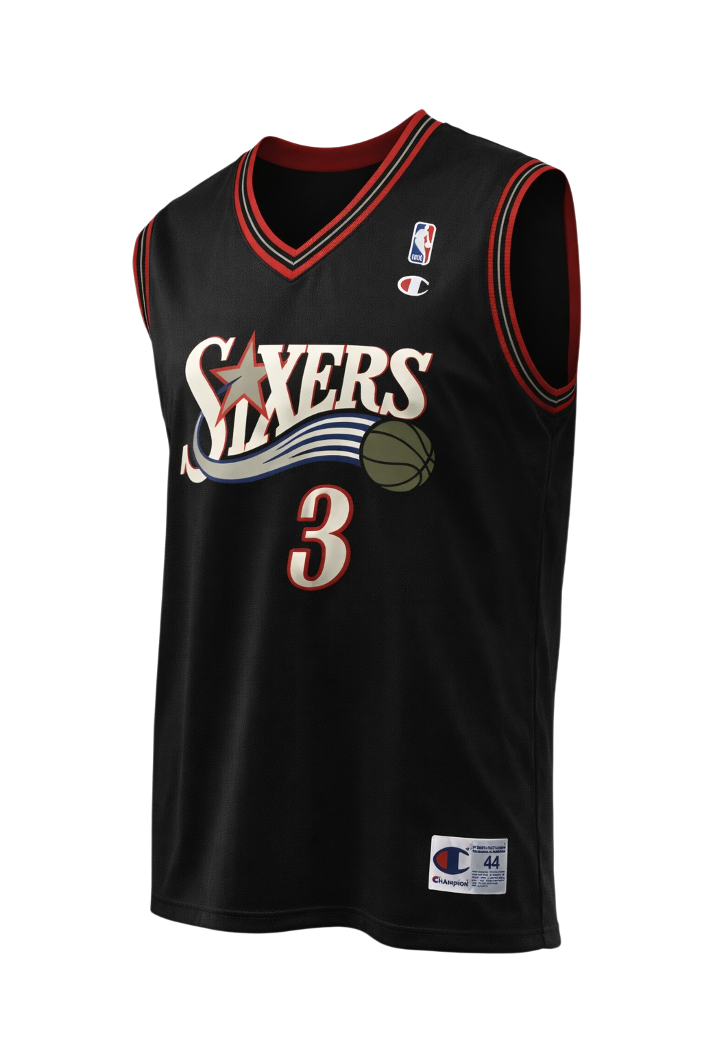 Allen Iverson Philadelphia 76ers Jersey Size Large