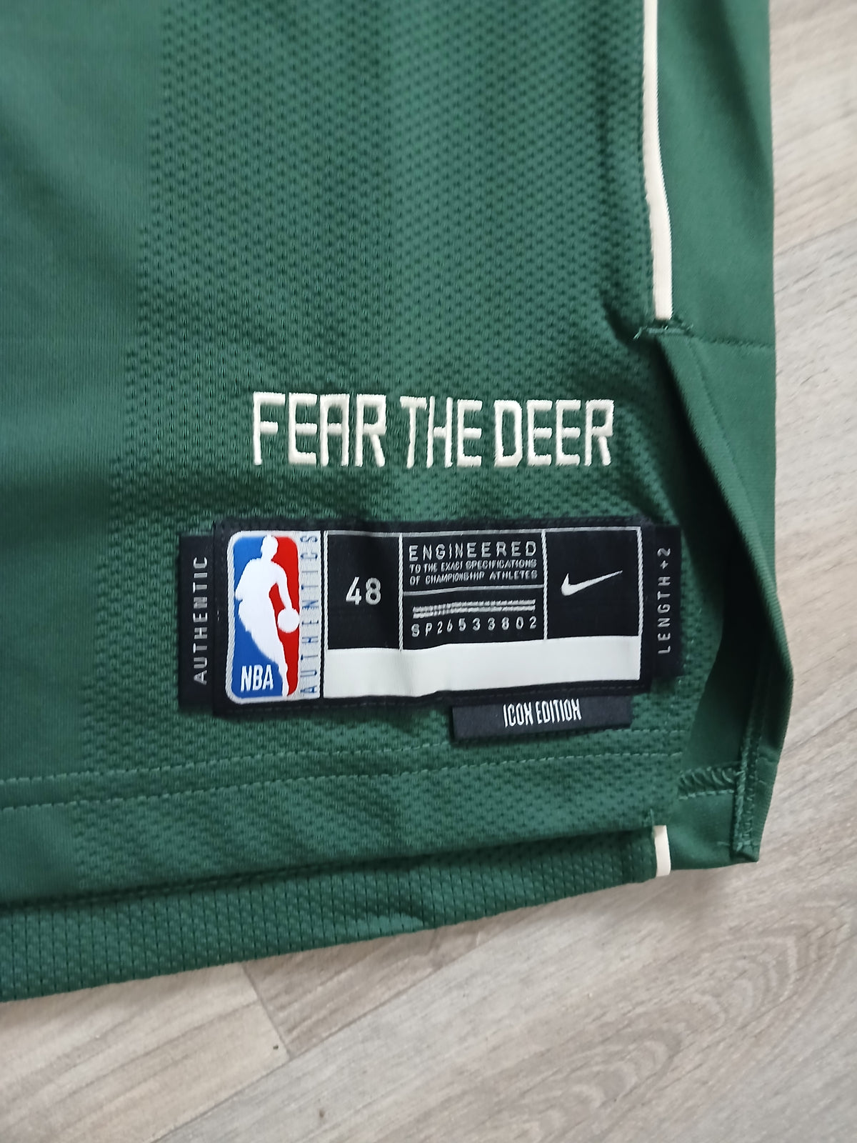 Jrue Holiday Authentic Milwaukee Bucks Jersey Size Large
