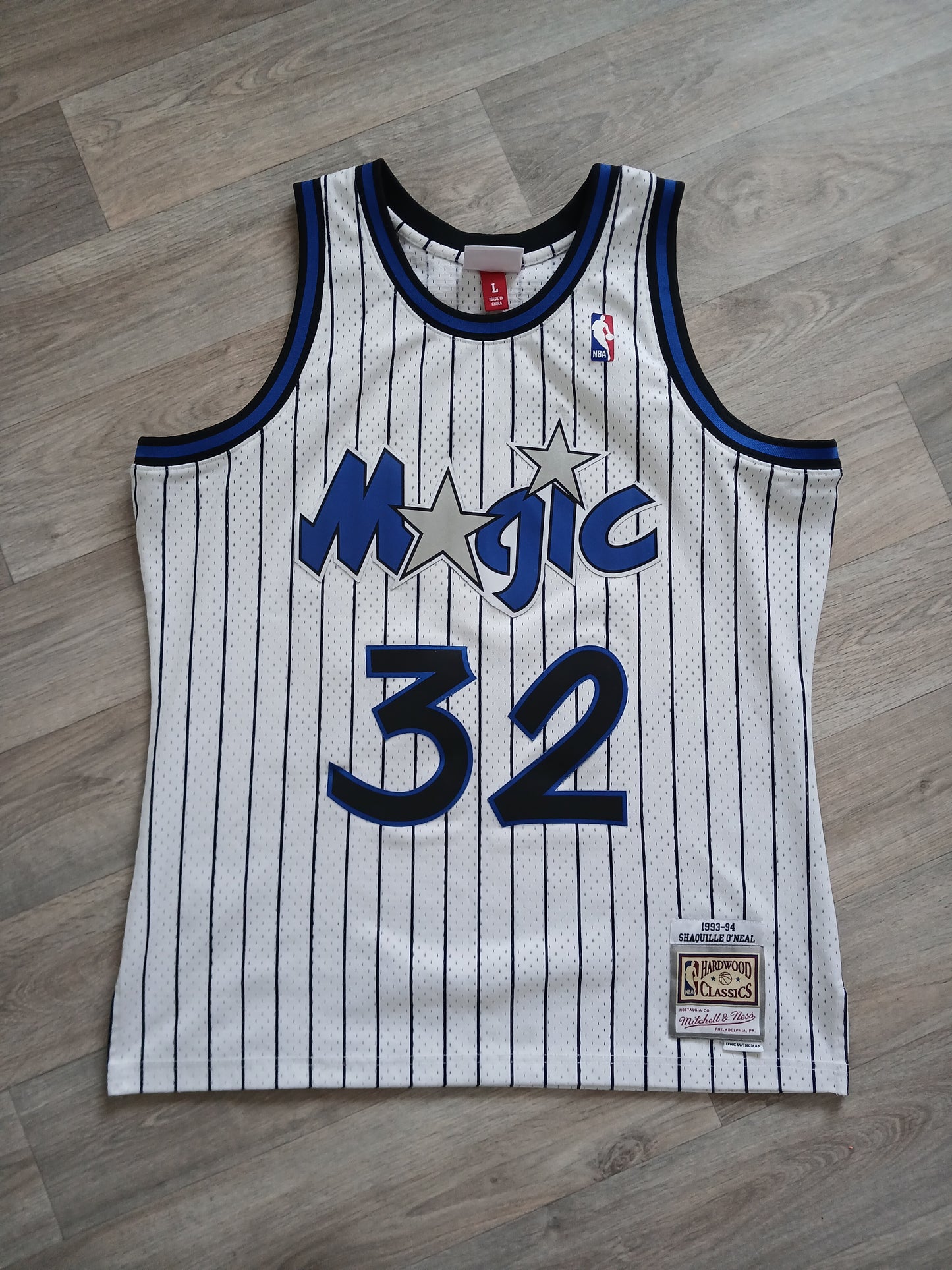 Shaquille O'Neal Orlando Magic Jersey Size Large