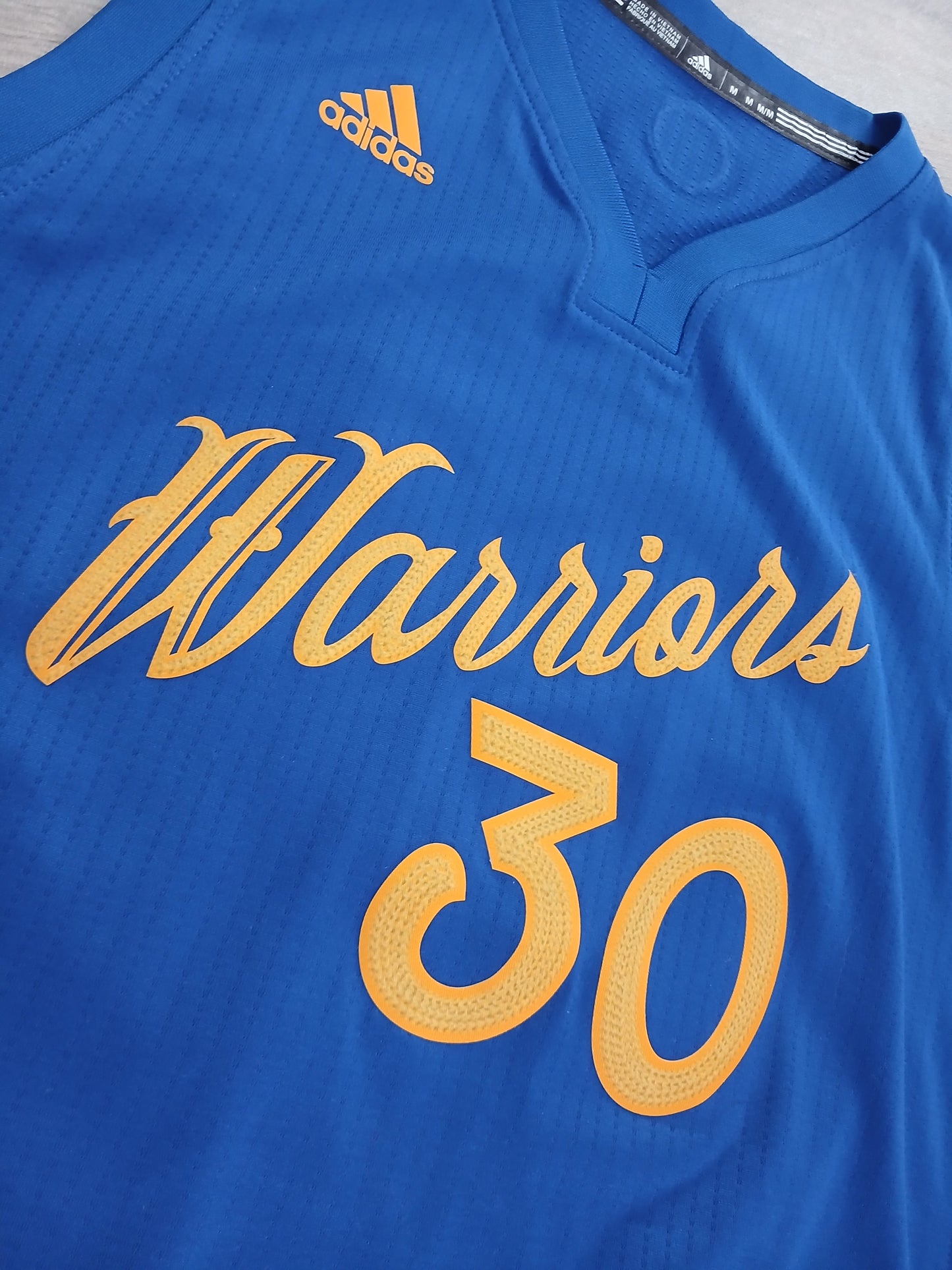 Steph Curry Golden State Warriors Christmas Day Jersey Size Medium