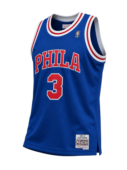 Allen Iverson First Generation Philadelphia 76ers Jersey Size XL