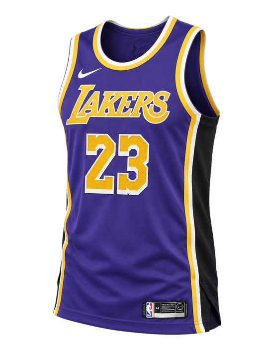 LeBron James Authentic Los Angeles Lakers Jersey Size Medium
