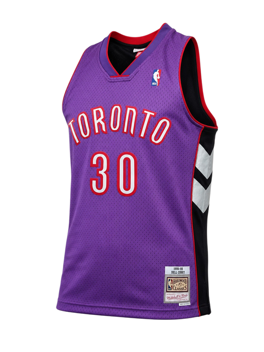 Dell Curry Toronto Raptors Jersey Size Large