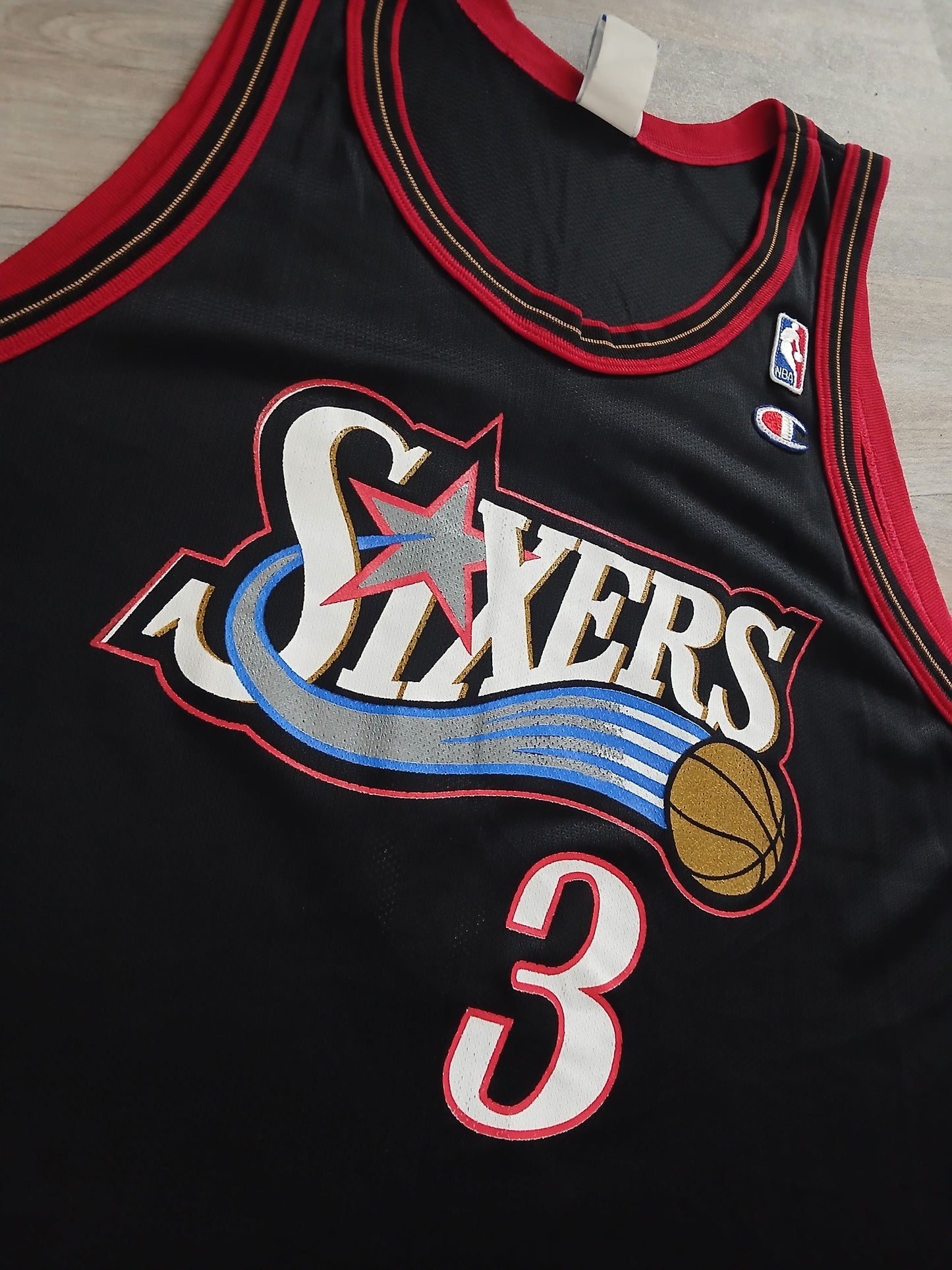 Allen Iverson Philadelphia 76ers Jersey Size XL