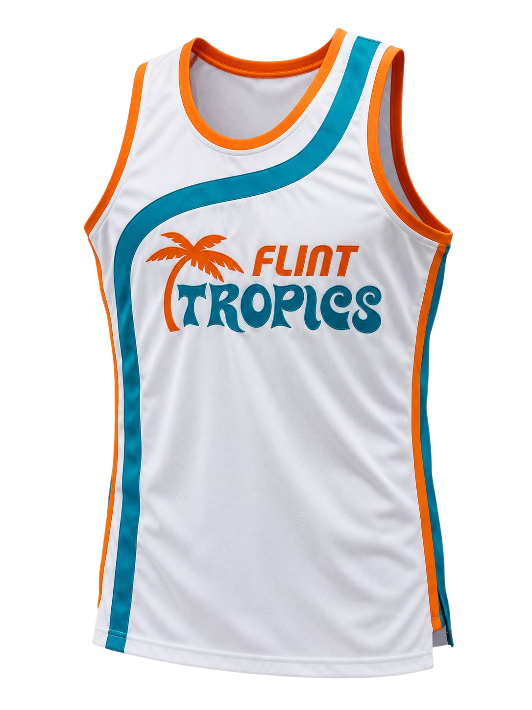 Blank Flint Tropics Semi-Pro Authentic Jersey Size Large