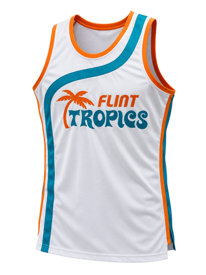 Blank Flint Tropics Semi-Pro Authentic Jersey Size Large