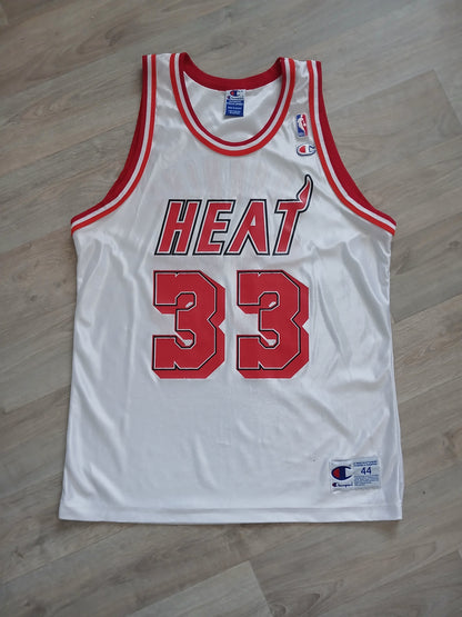 Alonzo Mourning Miami Heat Jersey Size Large