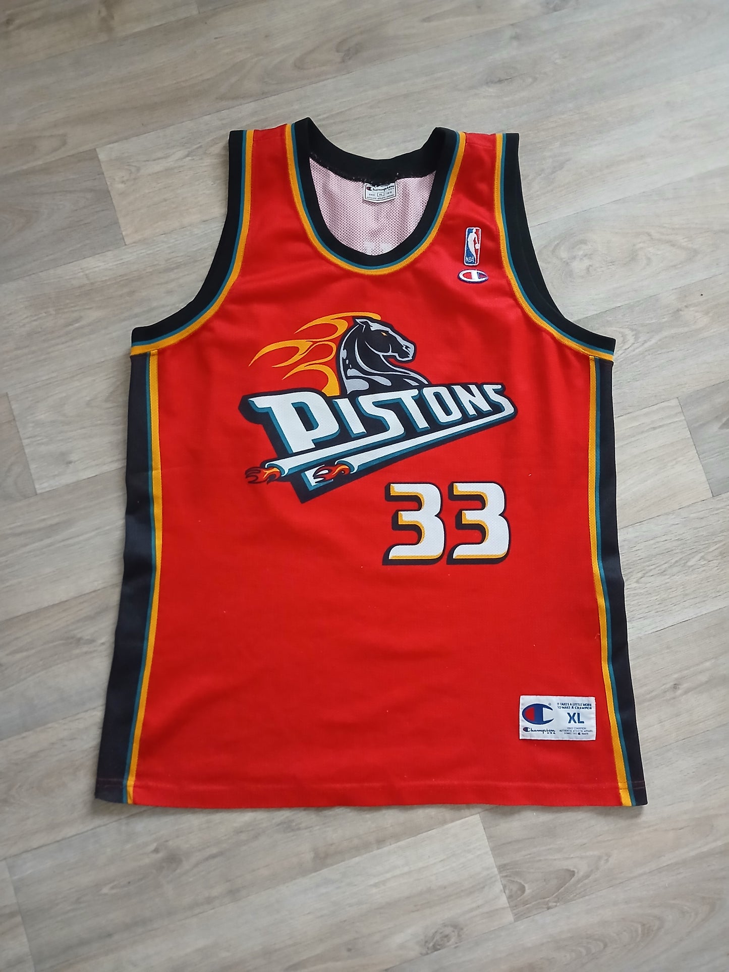 Grant Hill Detroit Pistons Jersey Size XL