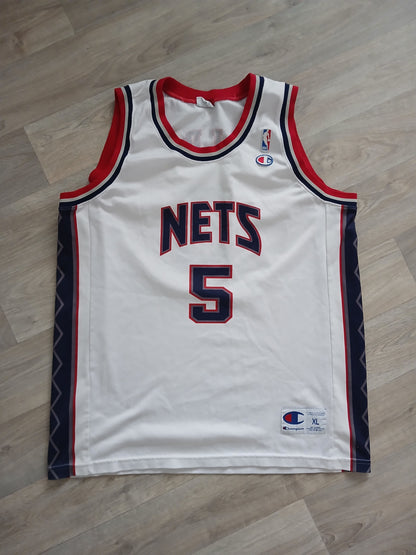 Jason Kidd New Jersey Nets Jersey Size XL