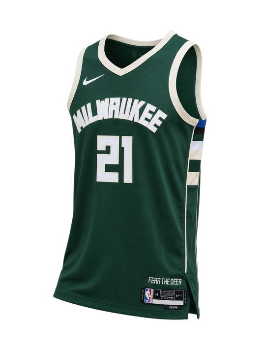 Jrue Holiday Authentic Milwaukee Bucks Jersey Size Large