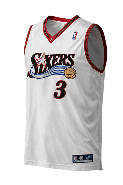 Allen Iverson Authentic Philadelphia 76ers Jersey Size XL