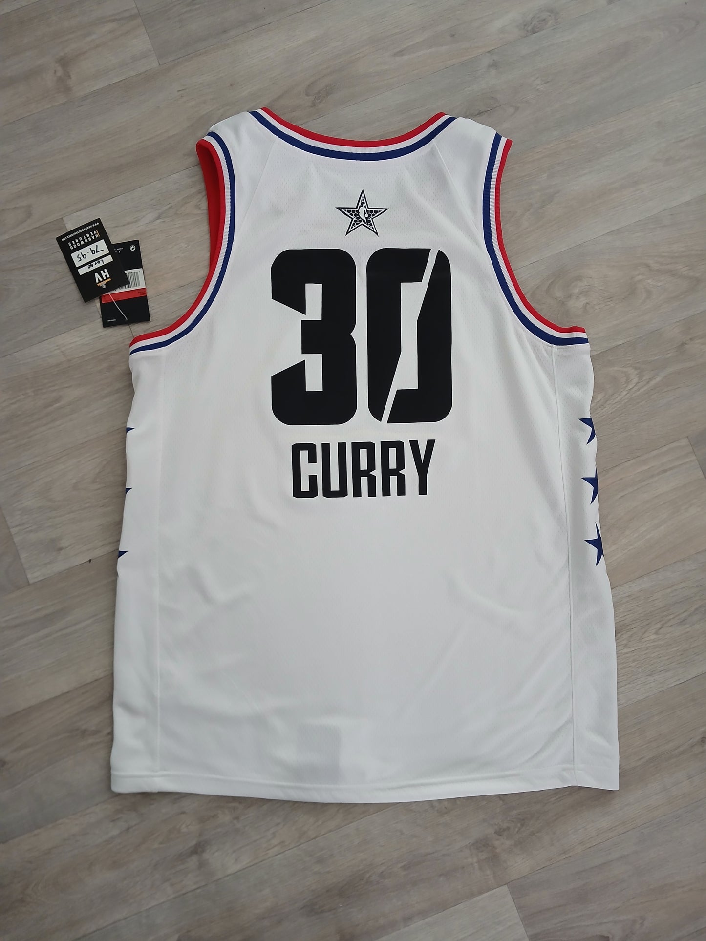 Steph Curry NBA ALL Star 2019 Jersey Size Large