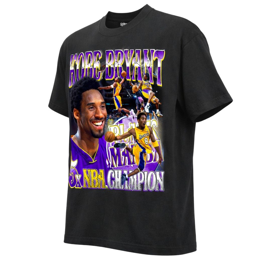Kobe Bryant 5 X Champion Grace Court T-Shirt