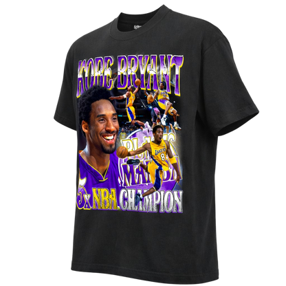 Kobe Bryant 5 X Champion Grace Court T-Shirt