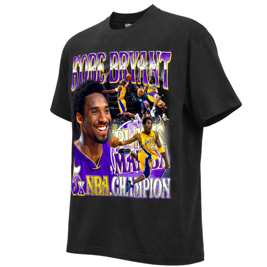 Kobe Bryant 5 X Champion Grace Court T-Shirt