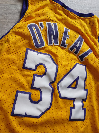 Shaquille O'Neal Los Angeles Lakers Jersey Size Large