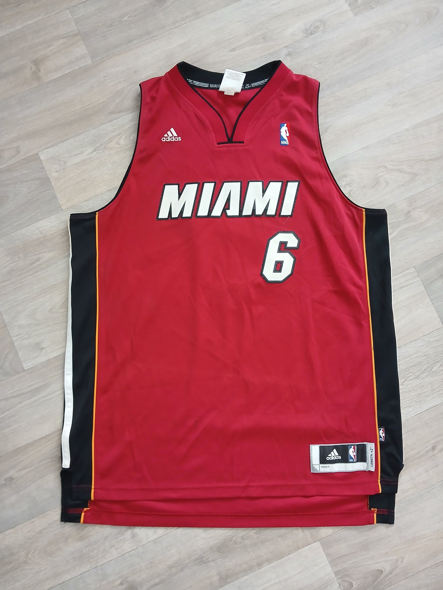 LeBron James Miami Heat Jersey Size XL