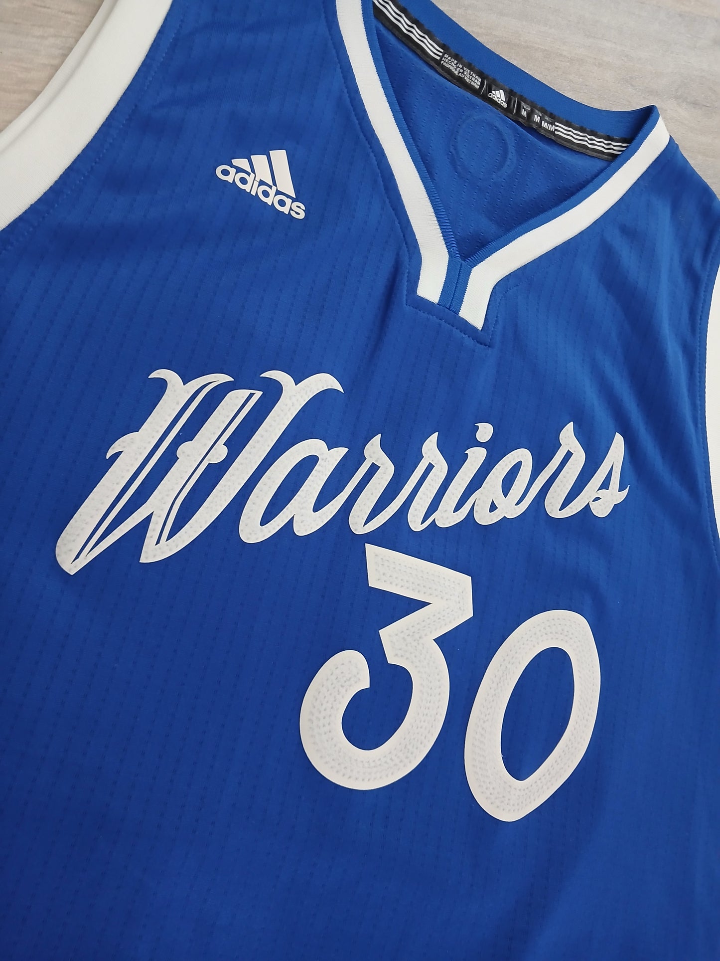 Steph Curry Golden State Warriors Christmas Day Jersey Size Medium