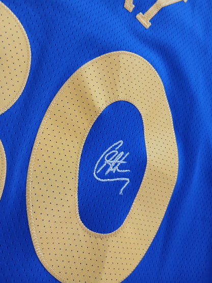 Steph Curry Authentic Golden State Warriors Signature Jersey Size Large