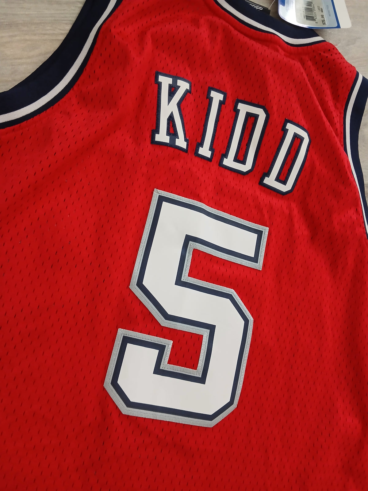 Jason Kidd New Jersey Nets Jersey Size Large