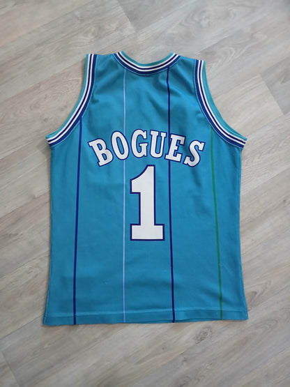 Muggsy Bogues Charlotte Hornets Jersey Size XS