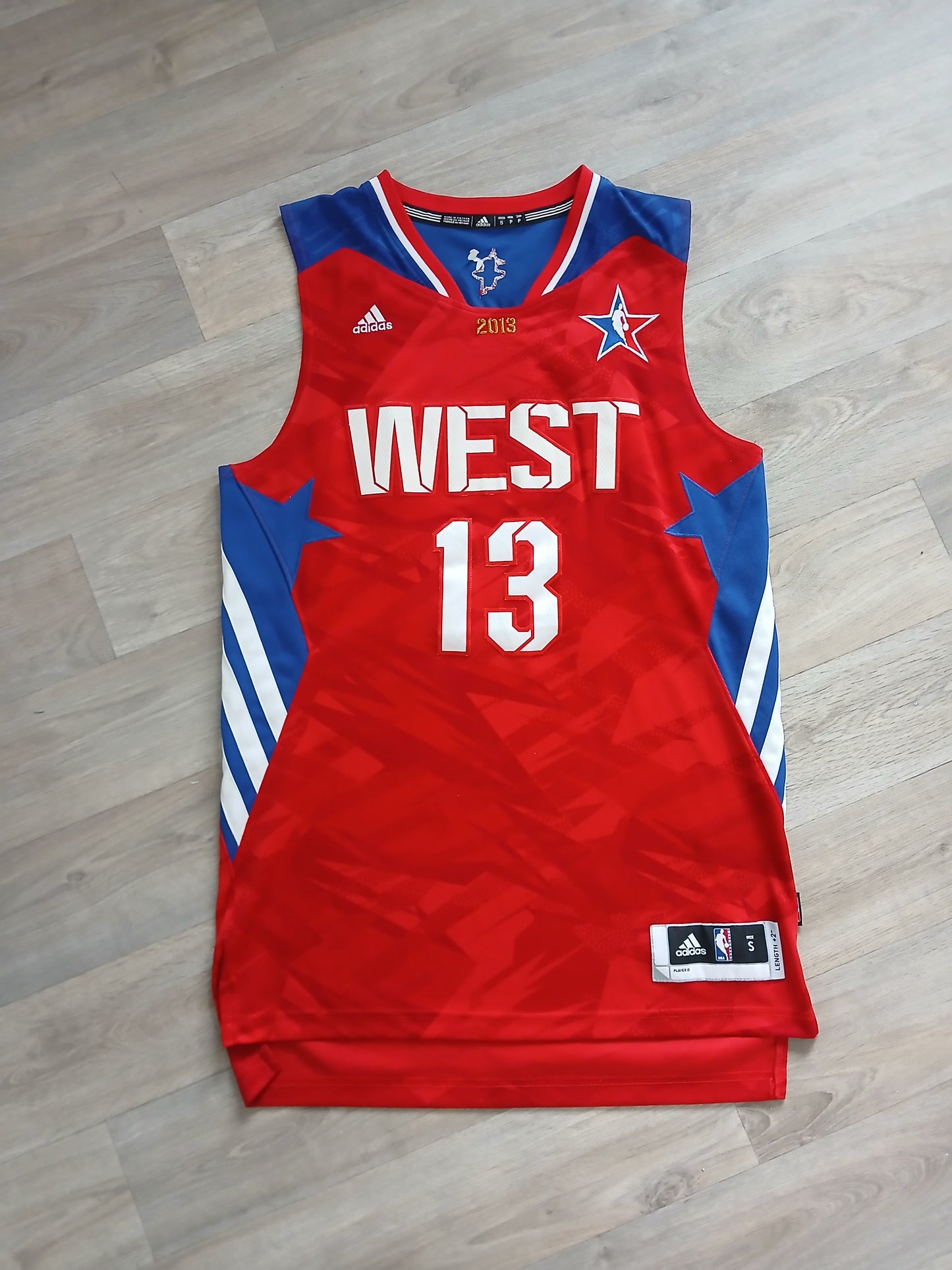 James Harden NBA All Star 2013 Jersey Size Small