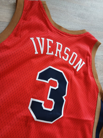 Allen Iverson Philadelphia 76ers Jersey Size XL