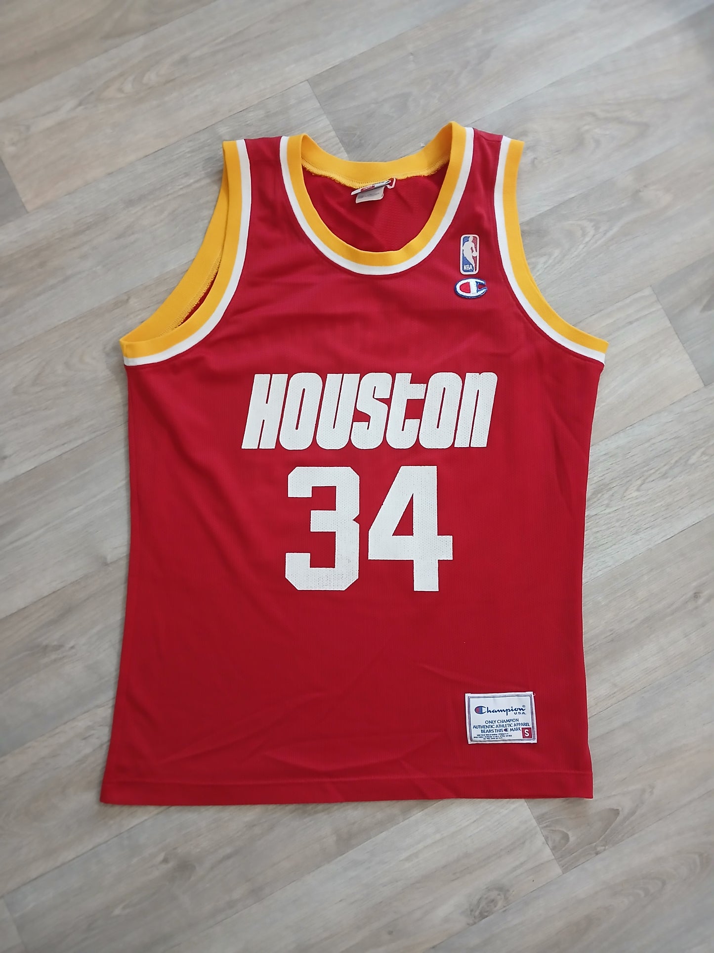 Hakeem Olajuwon Houston Rockets Jersey Size Small