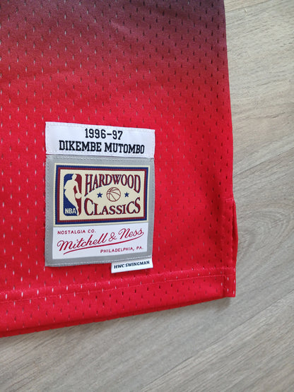 Dikembe Mutombo Atlanta Hawks Jersey Size Large