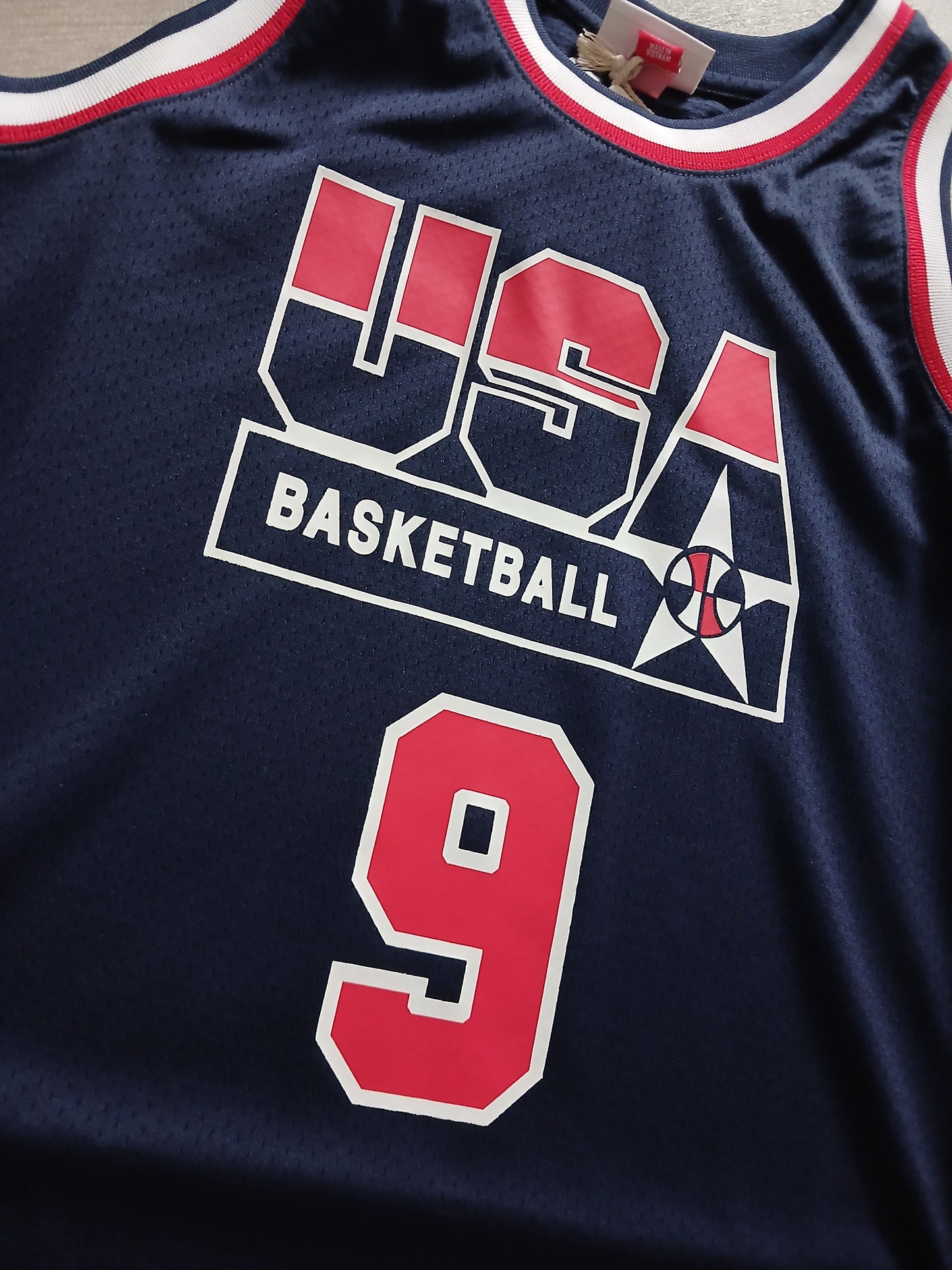 Michael Jordan Authentic Team USA Jersey Size Large