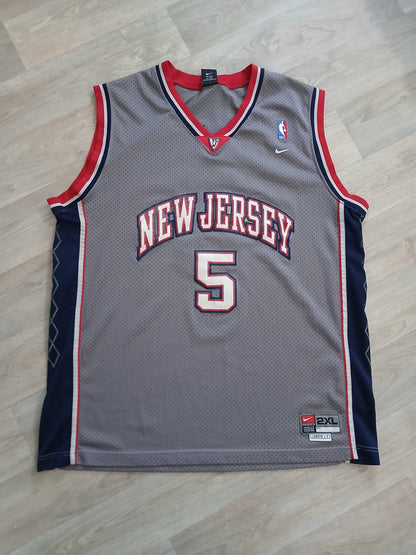 Jason Kidd New Jersey Nets Jersey Size 2XL