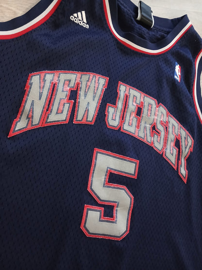 Jason Kidd New Jersey Nets Jersey Size Large
