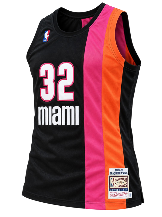 Shaquille O'Neal Authentic Miami Heat Jersey Size XL