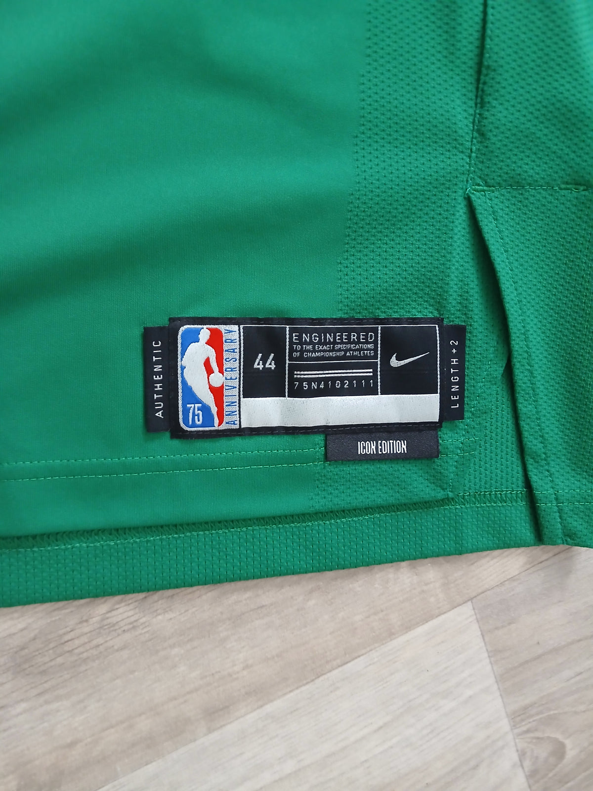 Jayson Tatum Authentic 75th Anniversary Boston Celtics Jersey Size Medium
