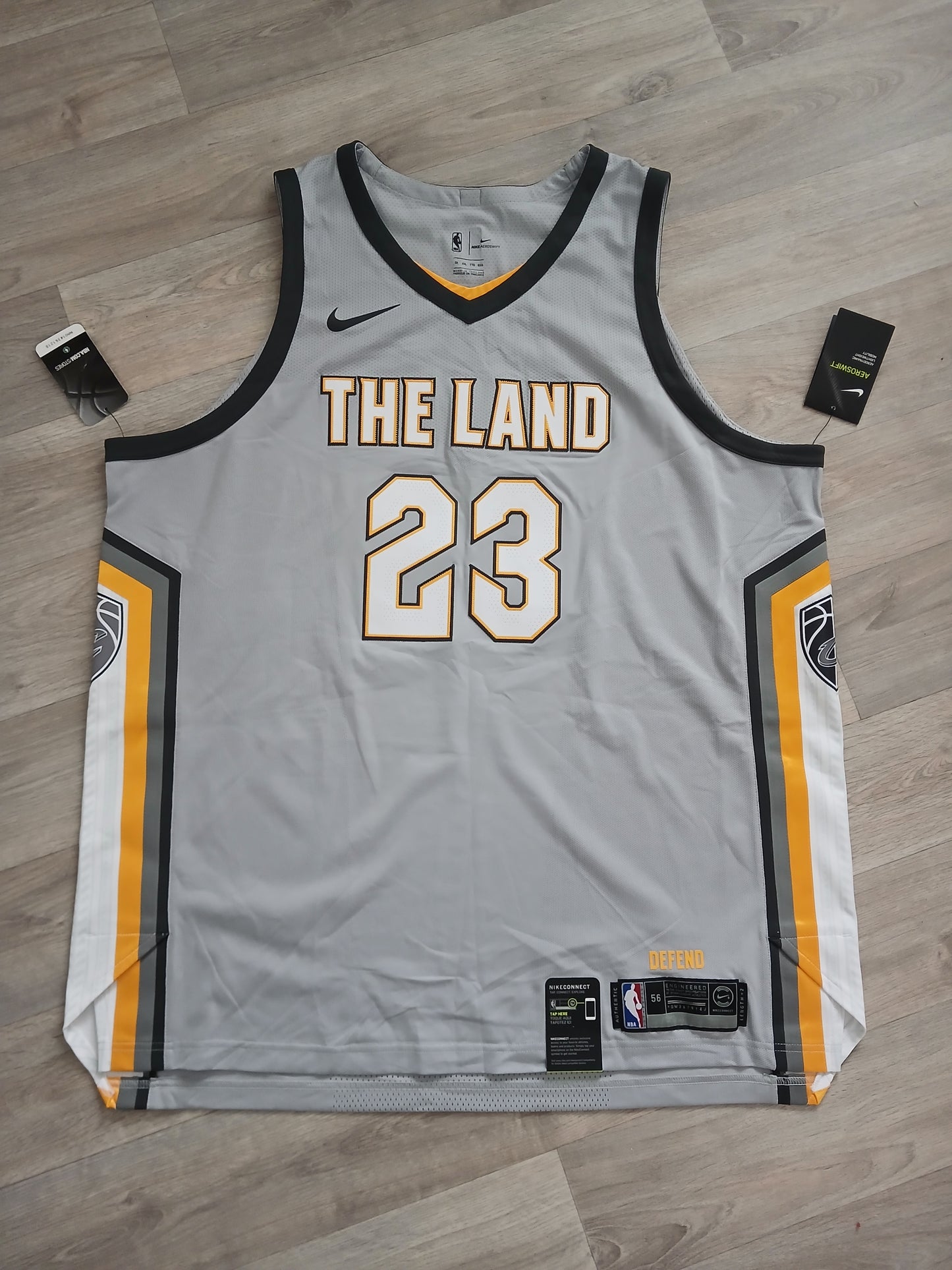 LeBron James Authentic Cleveland Cavaliers Jersey Size 2XL