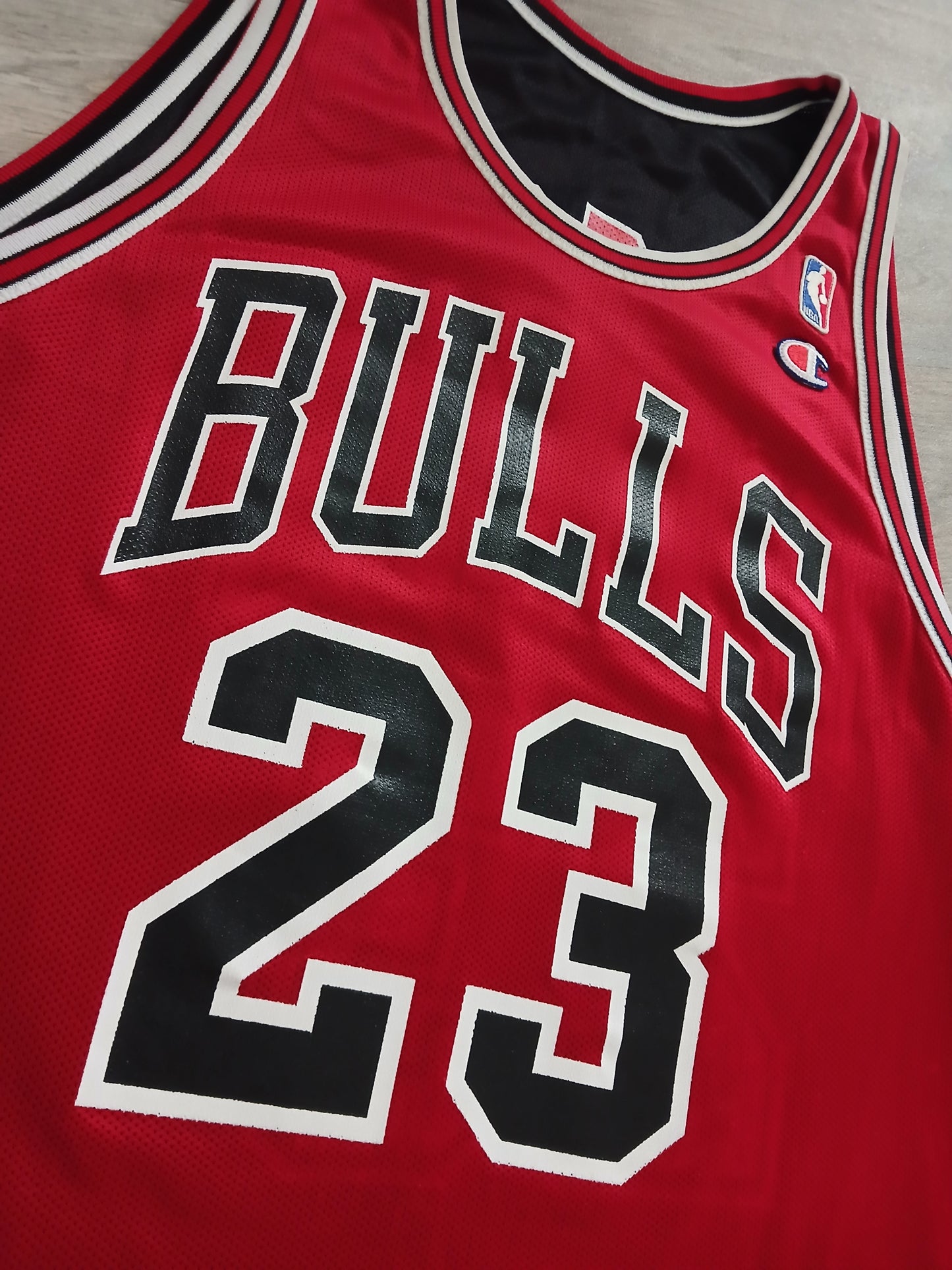 Michael Jordan Reversible Chicago Bulls Jersey Size Large