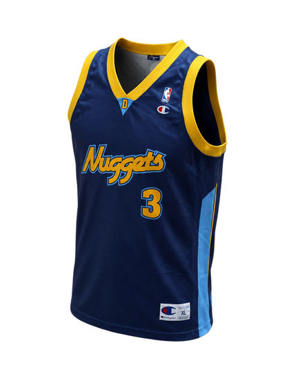 Allen Iverson Denver Nuggets Jersey Size XL