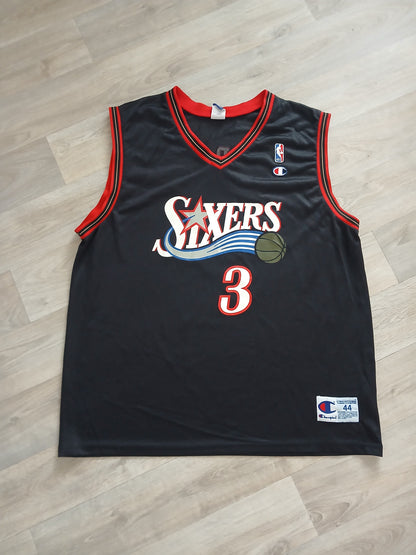 Allen Iverson Philadelphia 76ers Jersey Size Large