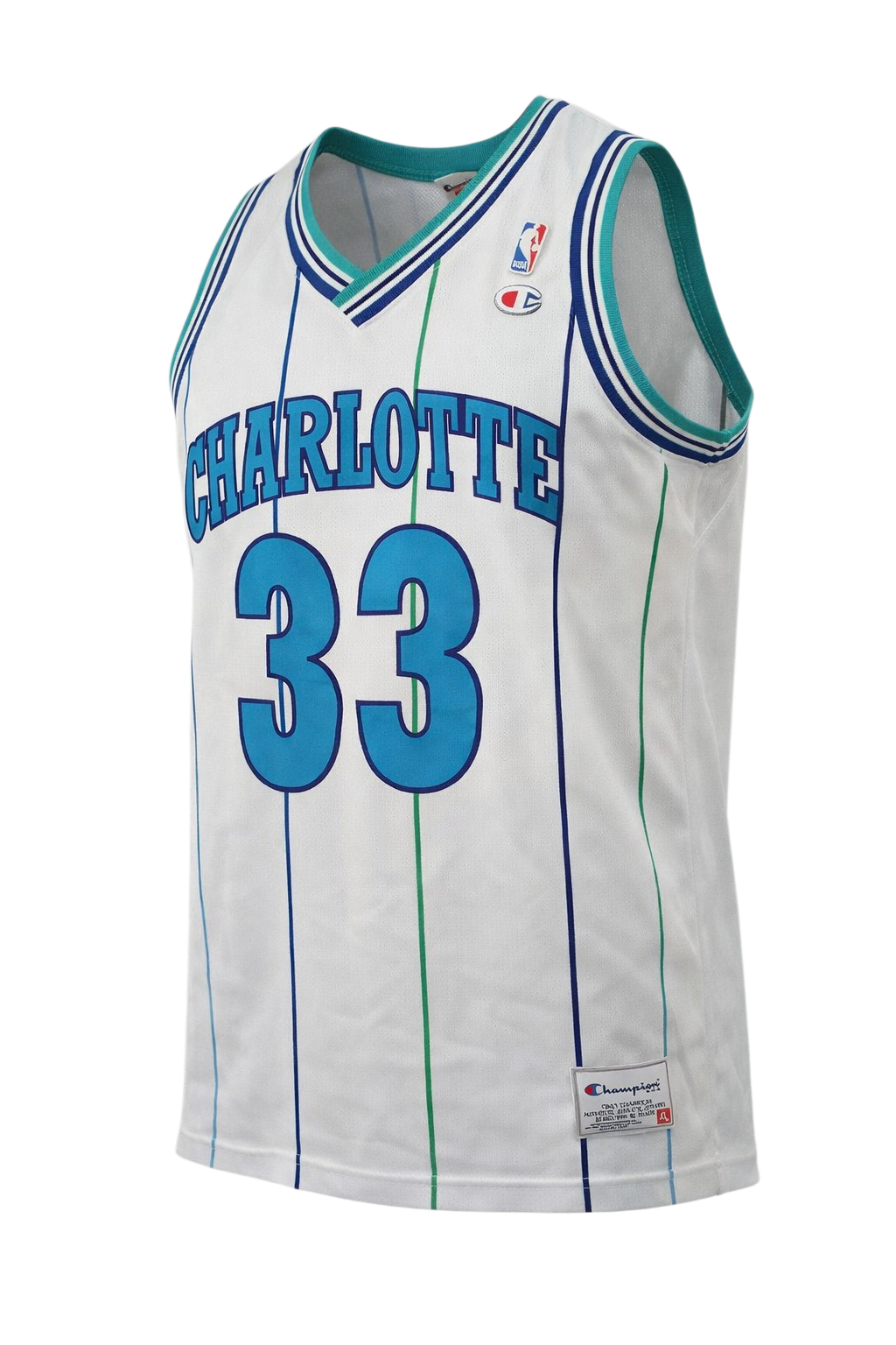 Alonzo Mourning Charlotte Hornets Jersey Size XL