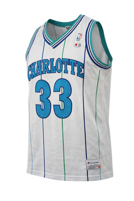 Alonzo Mourning Charlotte Hornets Jersey Size XL