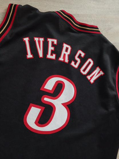 Allen Iverson Philadelphia 76ers Jersey Size Large