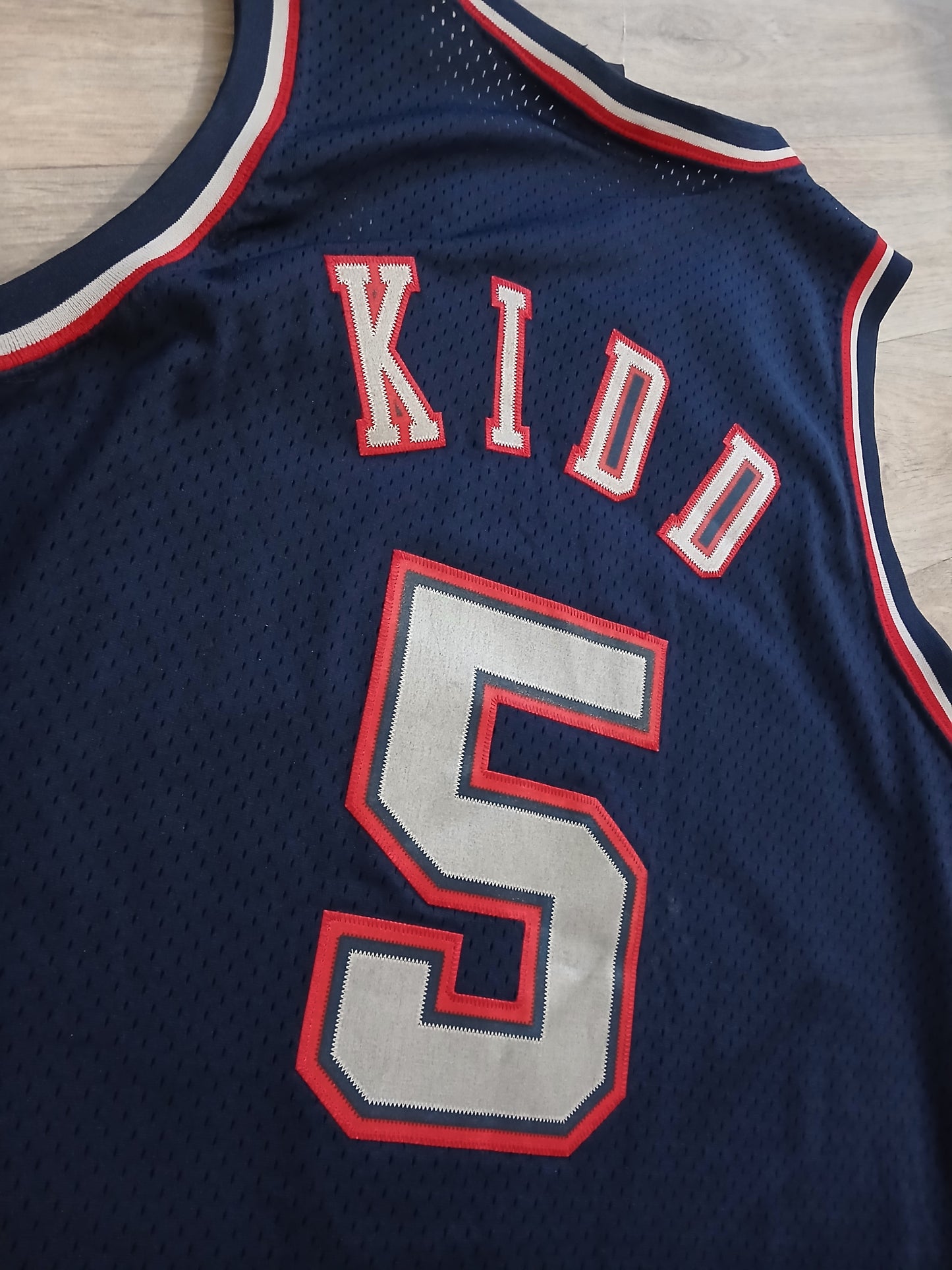 Jason Kidd New Jersey Nets Jersey Size XL