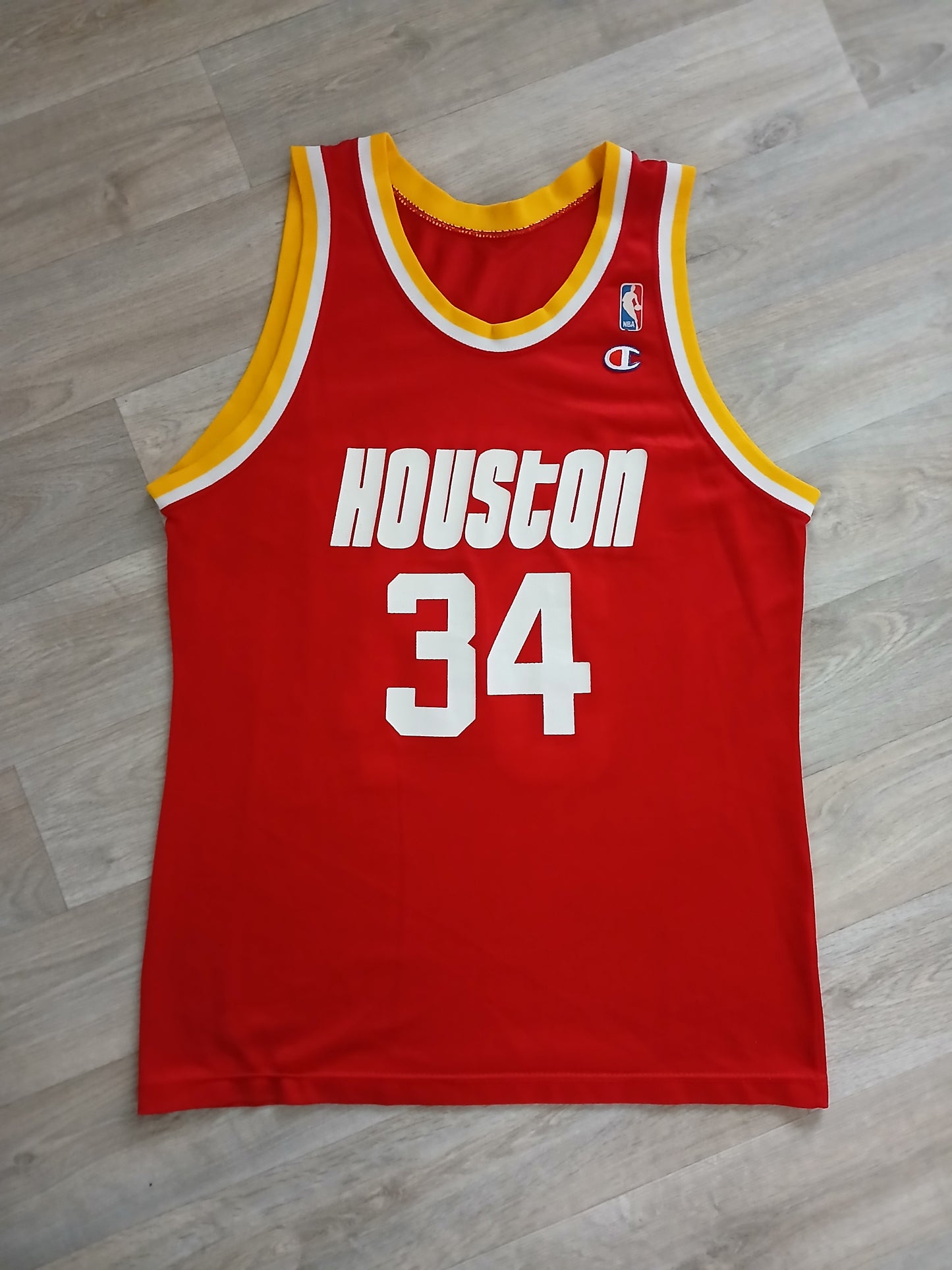 Haleem Olajuwon Houston Rockets Jersey Size Large