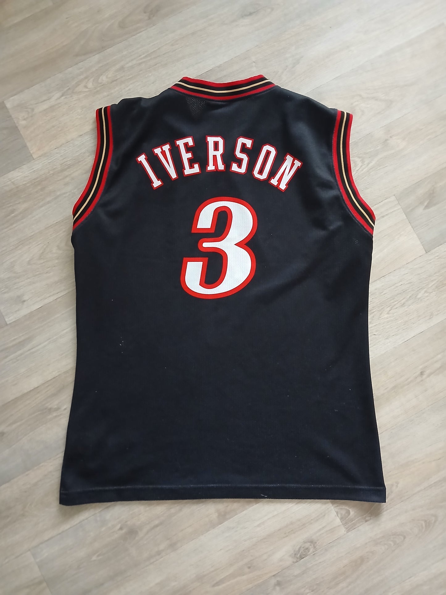 Allen Iverson Philadelphia 76ers Jersey Size Large