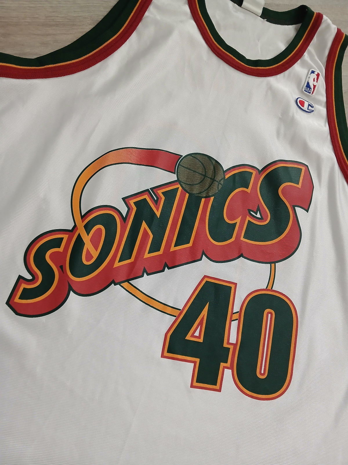 Shawn Kemp Seattle Supersonics Jersey Size XL