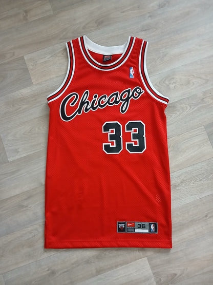 Scottie Pippen Authentic Chicago Bulls Jersey Size Small
