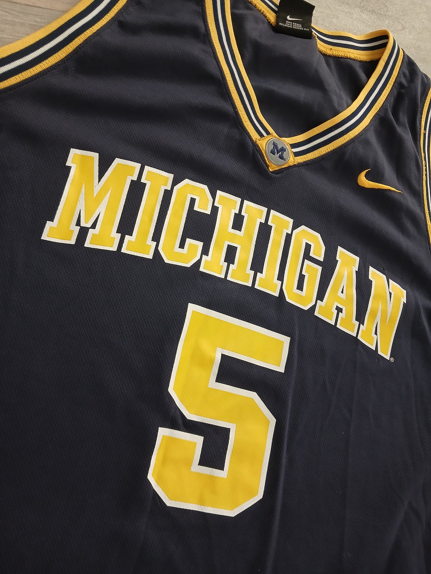 Jalen Rose Michigan Wolverines Jersey Size XL