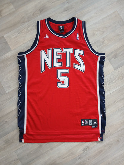Jason Kidd New Jersey Nets Jersey Size Large
