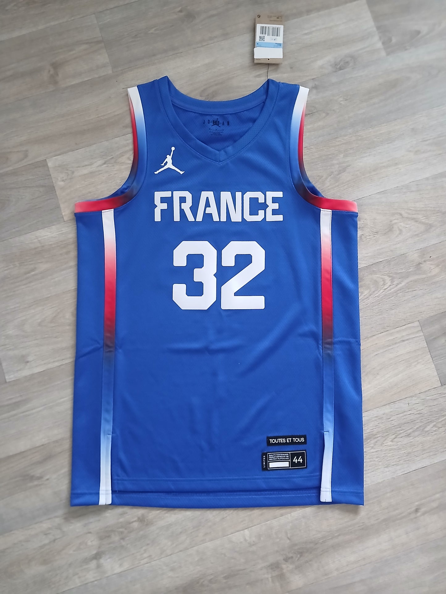 Victor Wenbanyama France Basketball Jersey